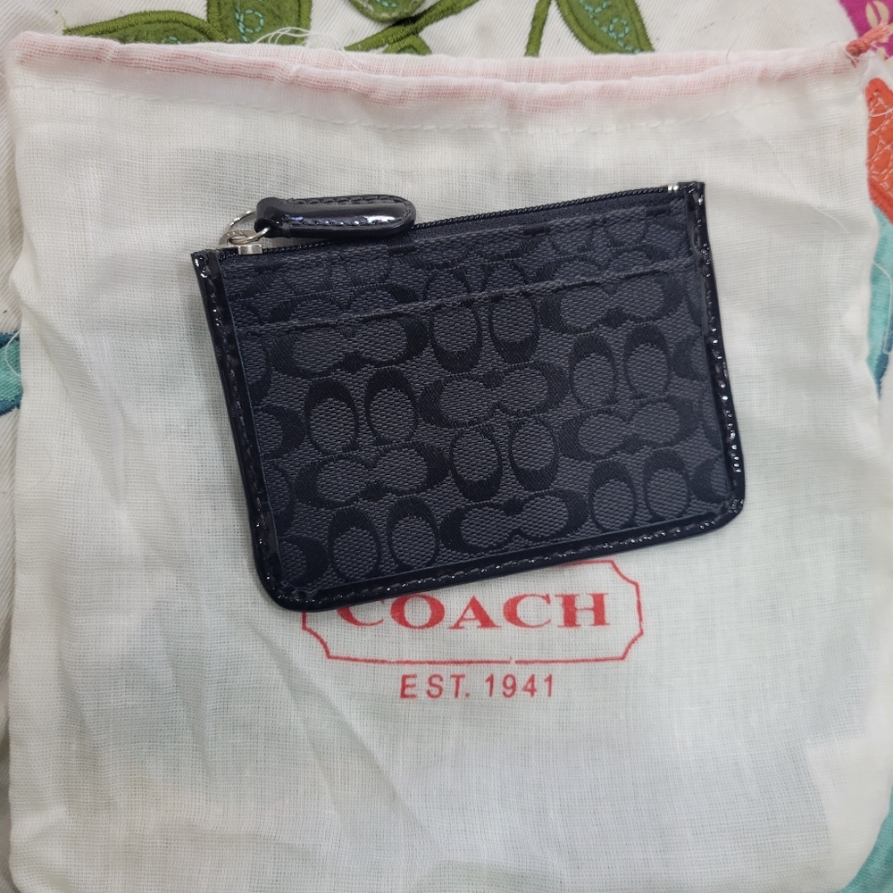 EUC Coach Card Case